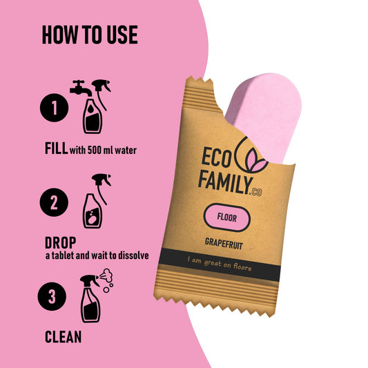 How to use Eco Family Eco Cleaning Floor Tablet