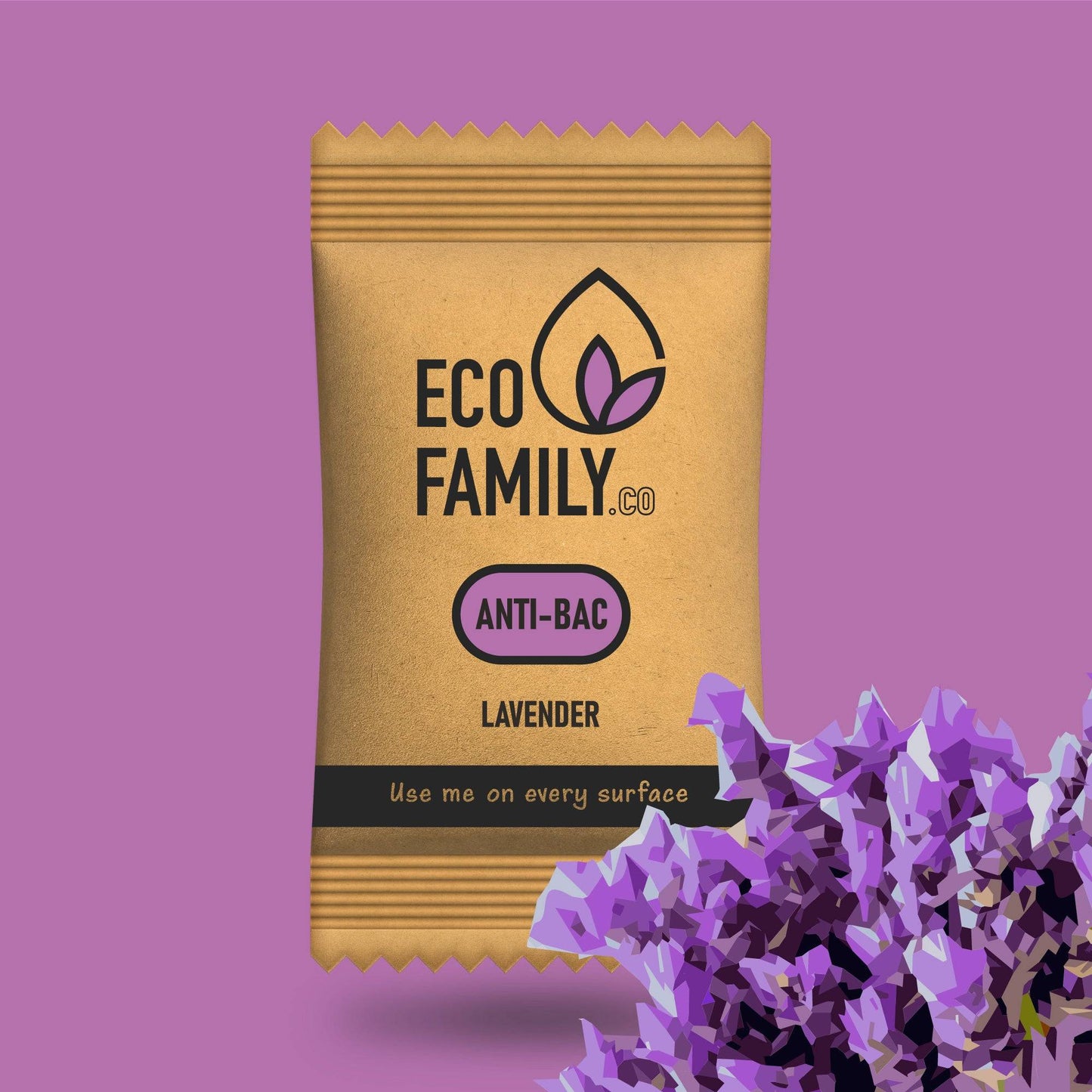 Eco Friendly Antibacterial & Multipurpose cleaning tablet - Lavender Scent